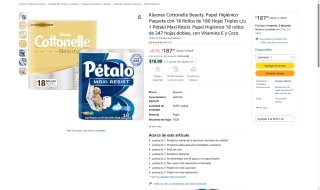 Paquete Papel Higiénico Kleenex por $187 | Oferta Amazon
