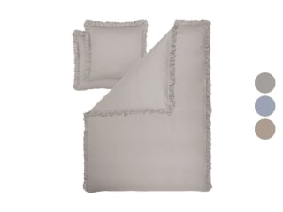 Parure de lit en satin de microfibre, 240 x 220 cm à 19,99€