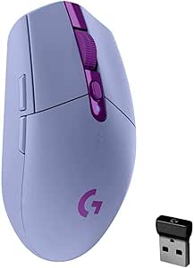 Logitech G305 Lightspeed Ratón Lila por 33,23€
