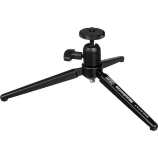 Manfrotto 709B Trípode de sobremesa compacto aluminio negro, 11cm, carga 2kg a 9.99€