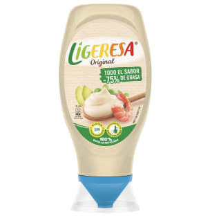 Ligeresa salsa bocabajo original 430 ml por 1,89€ (50 % en 1 al comprar 2)