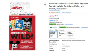 Something Wild Card Game - Mickey and Friends voor €5,20 bij Amazon