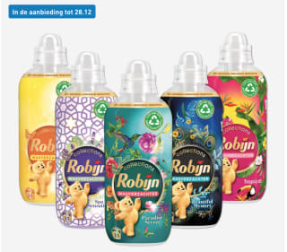 ROBIJN Wasverzachter 38 wasbeurten., 2 stuks voor €5 bij de Aldi