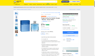 Voyage de Nautica 100ml por $171 | Oferta Mercado Libre