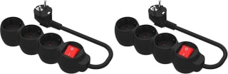Simon 2 Bases Múltiples, Regleta de Enchufe Plano, 3 Tomas de 16A por 8.80€