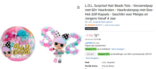 L.O.L. Surprise! Hair Beads Tots - Verzamelpop met 60+ Haarkralen voor €3,79
