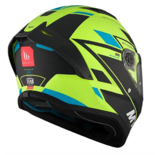 Casco Integral MT Stinger 2 Zivze C3 Amarillo Negro Mate por 39.95€