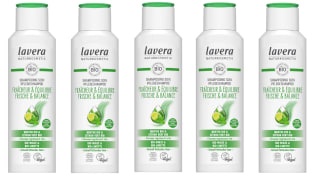 5 x Lavera Shampoo Bio 250 ml Equilibrante, Refrescante por 14.95€