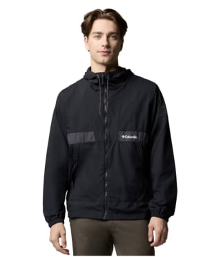 Chaqueta Cortavientos Columbia Spire Valley Hooded para Hombre Gris por 34,99€