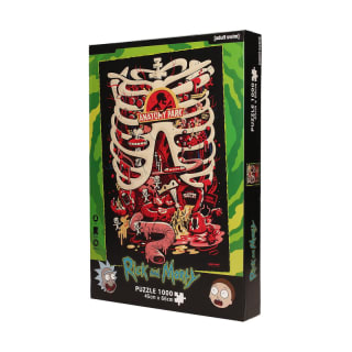 Puzzle 1000 piezas Rick y Morty Anatomy Park por 3.99€