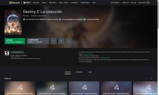 Destiny 2: La colección por $385 | Oferta Xbox Store