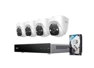Eufy PoE Turret E41 (4 stuks) met 2TB NVR voor €405,71 bij Reichelt