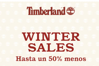 Rebajas de hasta 50% desde Timberland