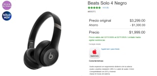 Audífonos Beats Solo 4 por $1,999 | Costco