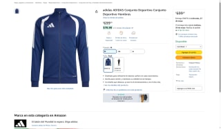 Conjunto Adidas Hombre por $699 | Descuento Amazon