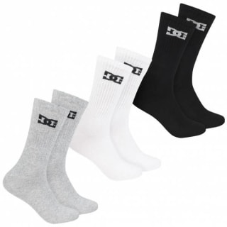 DC Shoes Sport Crew Unisex Calcetines 3 pares por 3,99€