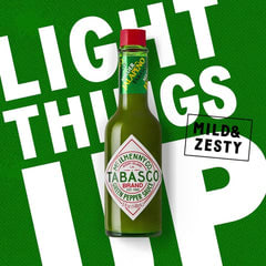 Tabasco Verde Salsa Picante Jalapeños 60ml por 1,99€.