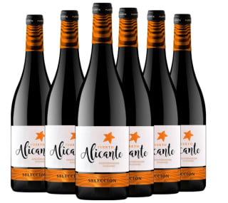 6 Botellas de Puerto Alicante Tinto Selección D.O. Alicante por 23.22€