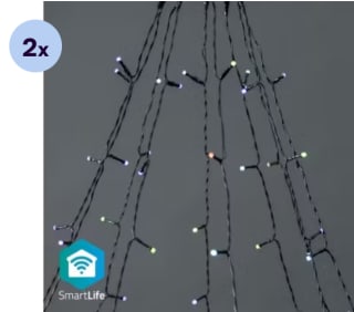 2x Nedis Smartlife RGB LED Boom 10x 2 m voor €8,95 bij iBOOD