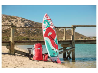 F2 Opblaasbaar SUP-board Exotic met pomp en peddel voor €149 in de Lidl webshop