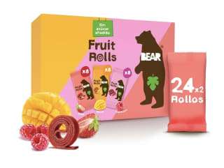 Bear paquete variado de rollitos de frutas 24 sobres por 13€