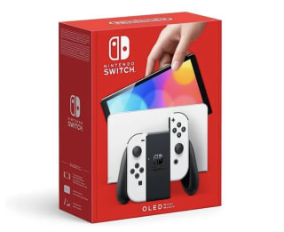 Nintendo Switch OLED 64GB 7 Pulgadas Blanco por 248€