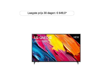 LG 43QNED70A 43" Ultra HD 4K (2025) voor €399 bij de Mediamarkt