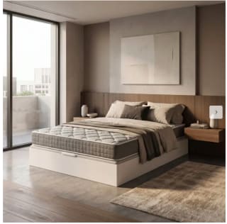 Royal Sleep Ceramic Pack Colchón Viscoelástico 150x190 y Canapé por 450,99€