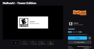 NoRush! Tower Edition Gratis | Epic Games