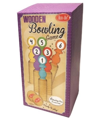 Retr-Oh Houten spel bowlingset voor €12,19 bij Bol.