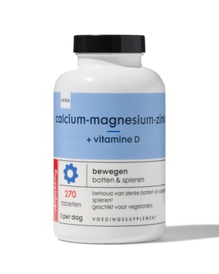 Tot 50% stapelkorting op vitamines en supplementen bij de Hema