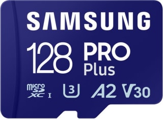 Samsung PRO Plus microSD (2023) 128GB voor €17,90 bij de Mediamarkt