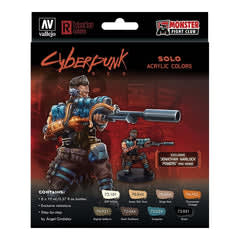 Vallejo Game Color Set 8 Colores Solo Y Figura Jonathan Warlock Powers por 24.99€