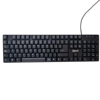 Teclado IGGUAL IGG317501 de membrana alámbrico USB QWERTY por 5.01€