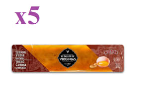 5 x Virginias Turrón de yema tostada El Taller 200 g por 12.5€