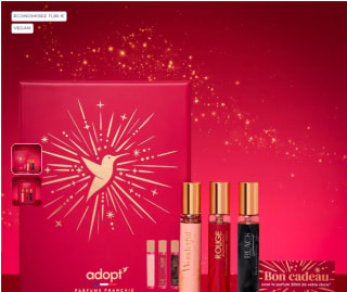 Coffret découverte 3 x eaux de parfums 10 ml à 17,95€