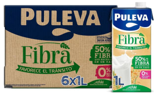 Leche Puleva con Fibra brik 1L - Caja 6 litros por 4.22€