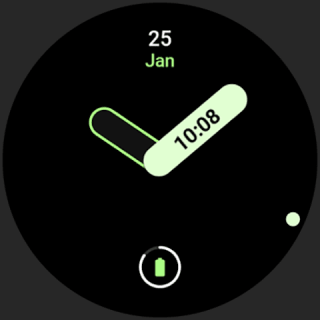 Appli MNML Analog: Watch face gratuit