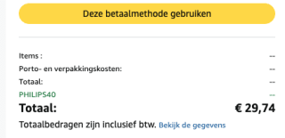 2 Stuks Philips Hue Dimmer Switch V2 voor €29,74 bij Amazon