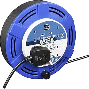 Masterplug 10m 4 Socket Cable Reel Amazon Resale from £6.79