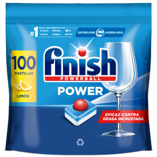 Finish Powerball Power All in 1 Limón 100uds por 11,99€
