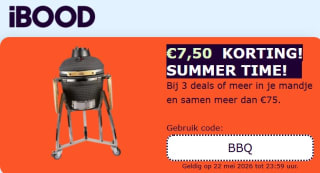 €7,50 korting vanaf 3 deals en besteding vanaf €75 bij iBOOD