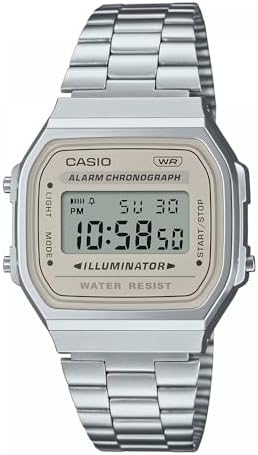 Casio VINTAGE ICONIC A168WA-8AYES Reloj digital unisex Con alarma por 28.50€