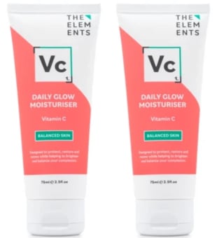 2 x The Elements Daily Glow Hidratante Facial 75 ml por 0.98€