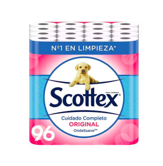 Papel higiénico Scottex Original 96 rollos por 17,90€