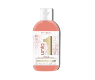 Revlon Professional Champú nutritivo para rizos UniqOne All in One Curls de 230 ml