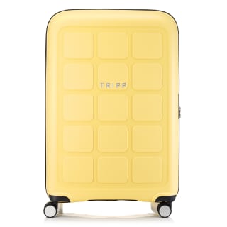 Tripp Holiday 8 Large Suitcase + 5 Year Warranty - Buttermilk / Flamingo - W/Code | S