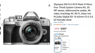 Olympus E-M10 IV + 14-150mm Special Edition voor €499 bij Amazon