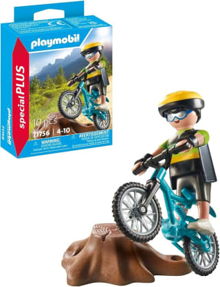 Playmobil Ciclista Montaña Special Plus por $59 | Amazon