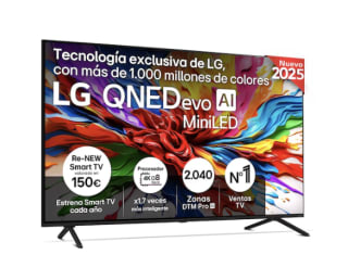 Smart tv lg QNED evo miniLED AI QNED9E 55 pulgadas 4K 2025 por 494,10€